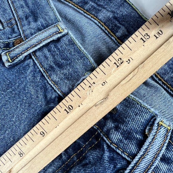 Levi's Jeans Men 36x32* 505 Regular Straight Blue Faded Whisker Denim Tag 36x34 - Picture 15 of 16